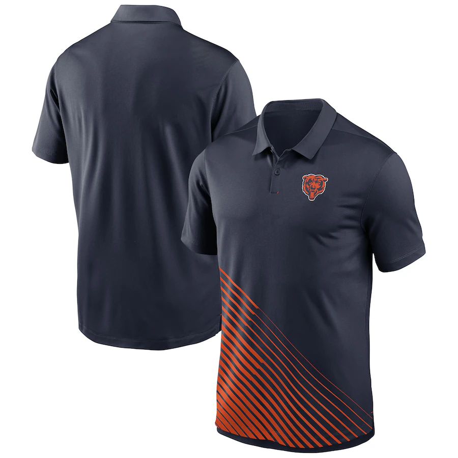 Men 2024 NFL Polo Chicago Bears style 4->chicago bears->NFL Jersey